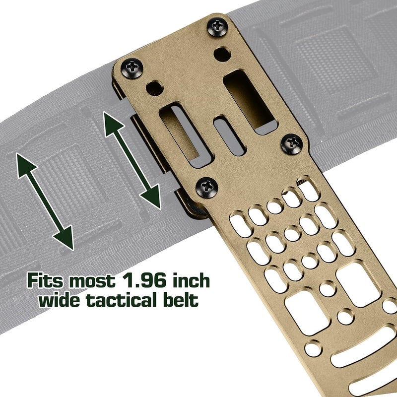 Guayma Drop Leg Holster Adapter for QLS Kit,Modular Holster Adapter with Leg Strap Airsoft Tactical Police Gear Accessories - Image 4